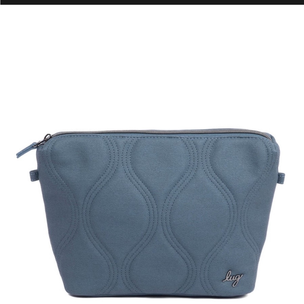 Lug Volley Matte Luxe VL Pouch -Slate Blue - NWT